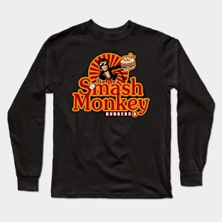 Smash Monkey Burgers Long Sleeve T-Shirt